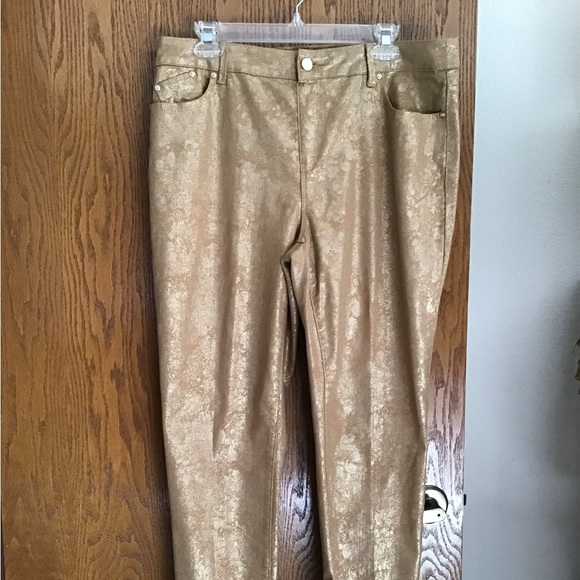 Chico's Pants - Chico's Gold Pants for Women